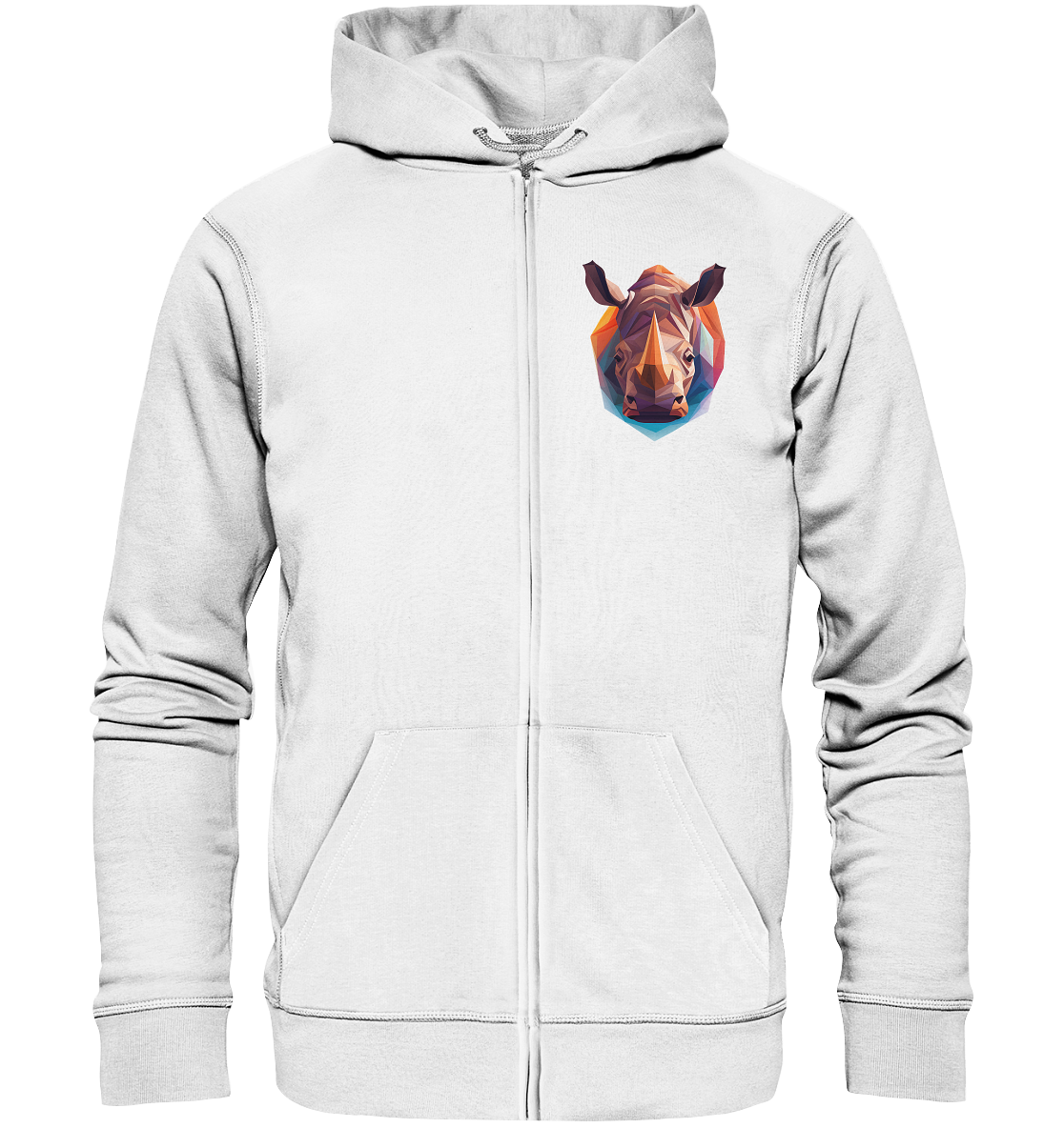 Logo Bunt - Organic Zipper