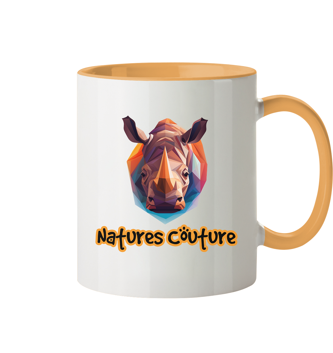LogoRhino Orange Accessoires - Tasse zweifarbig