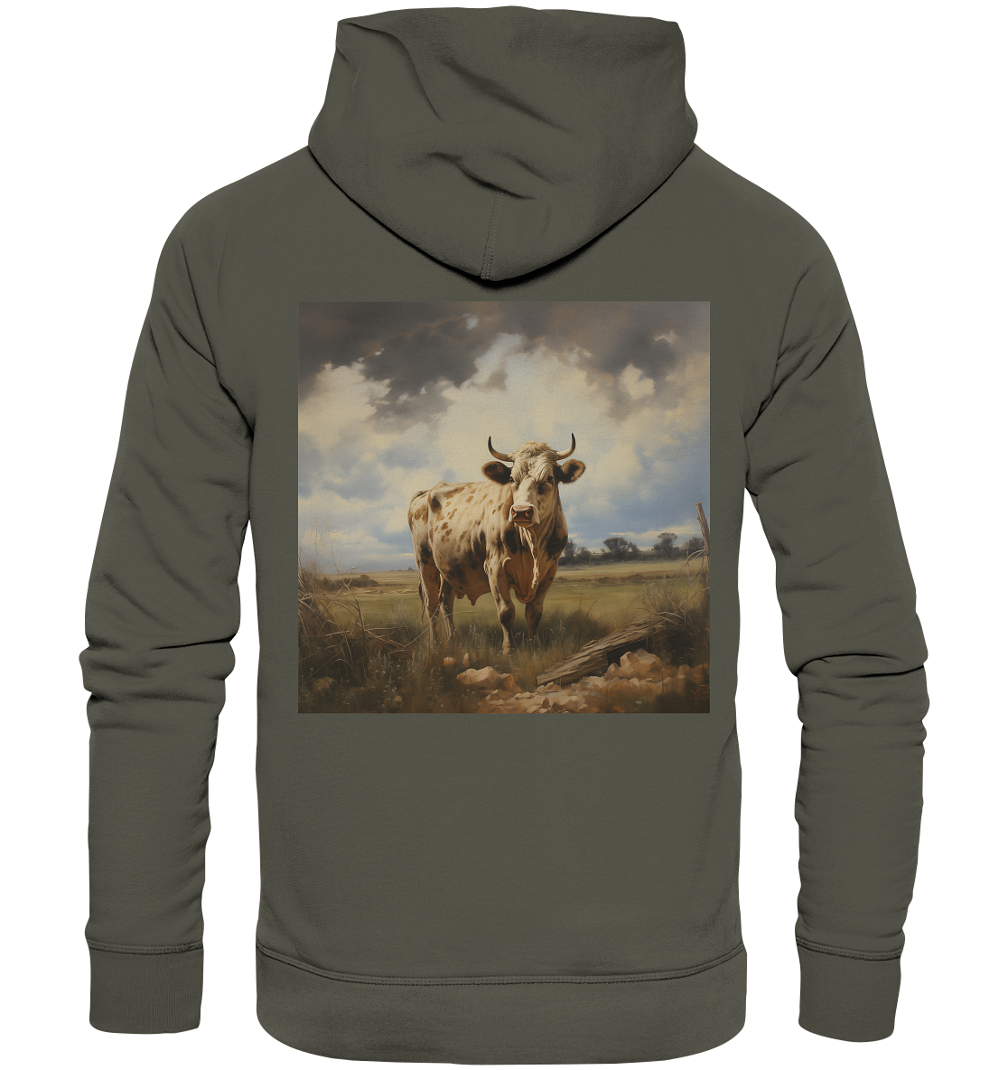Cow - Organic Hoodie