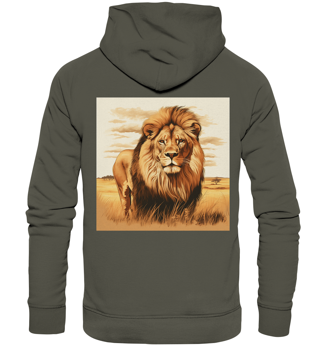 Lion - Organic Hoodie