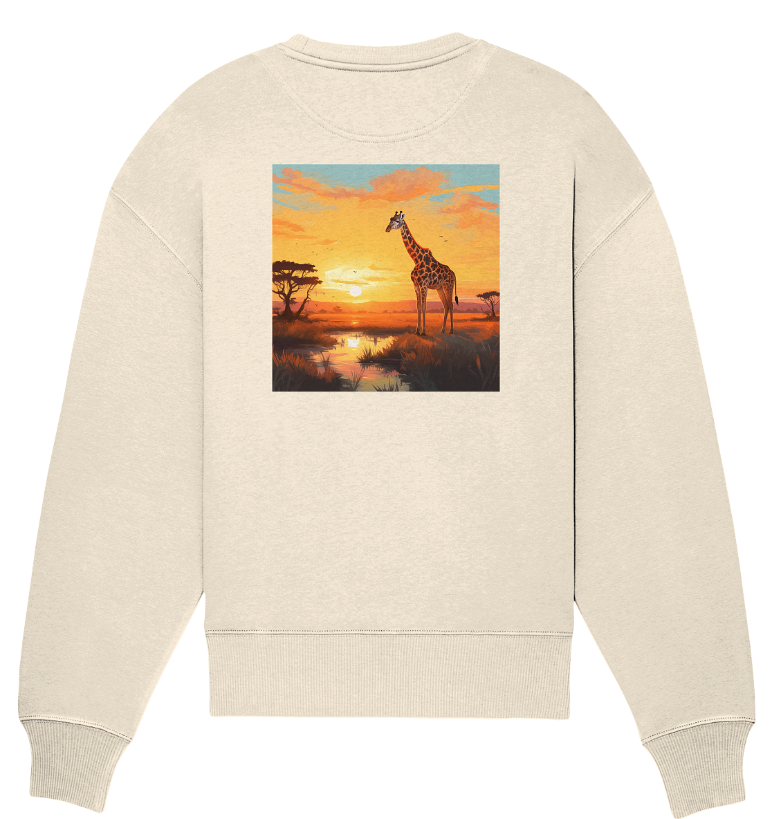 Giraffe - Organic Oversize Sweatshirt